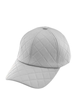 Quilt Stitching Cap Hat CAP-0051 GRAY